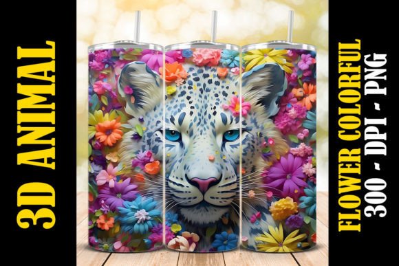 3D Leopard Tumbler 7 2: A Stylish and Versatile Drinkware Solution