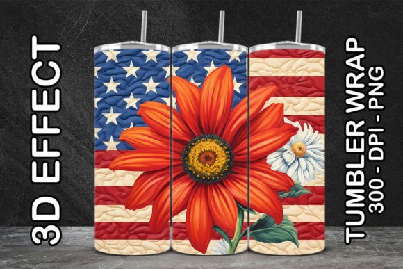 Elevating Sublimation Projects with the 3D Mexican Sunflower Tumbler 2 Design