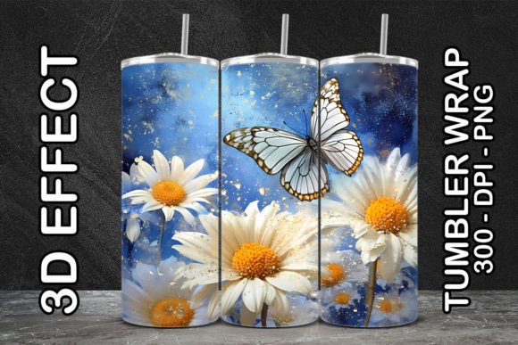 Elevating Sublimation Workflows with the 3D Maximilian Sunflower Tumbler 7 Design Asset
