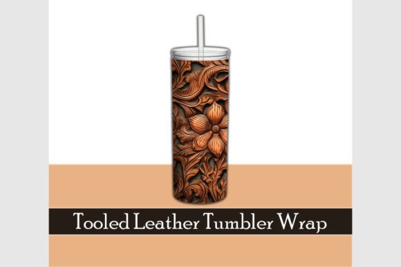Evaluating the Tooled Leather Western Tumbler Wrap for Sublimation Projects