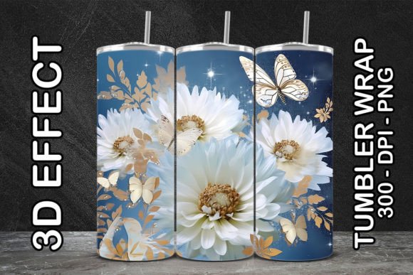 Explore the Versatility of 3D Italian Aster Tumbler 4