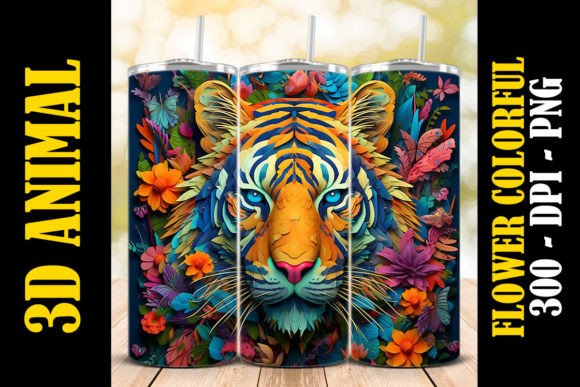 Exploring the 3D Bengal Tiger Tumbler 3: A Unique and Stylish Beverage Companion