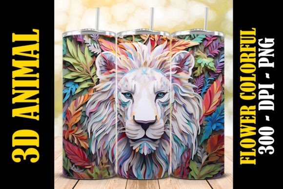 Exploring the 3D White Lion Tumbler 2: A Unique and Stylish Beverage Container