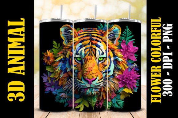Strategic Use of 3D Siberian Tiger Tumbler 3 for Enhanced Branding and Creativity